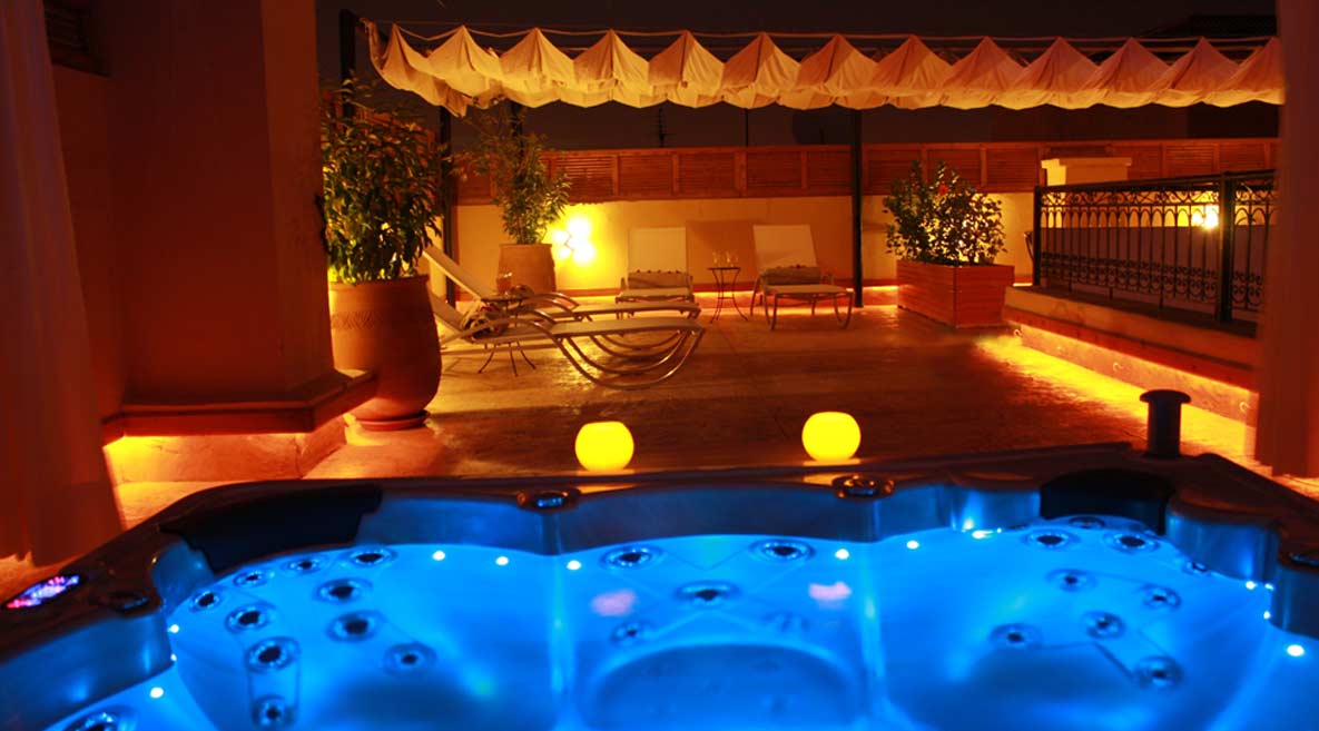 spa jacuzzi marrakech