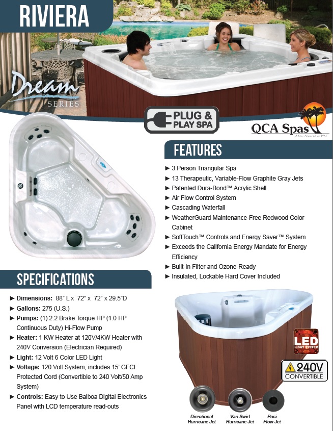spa jacuzzi riviera 350