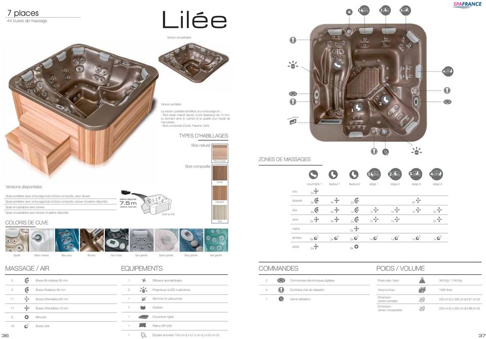spa jacuzzi sp800 thermo industrie