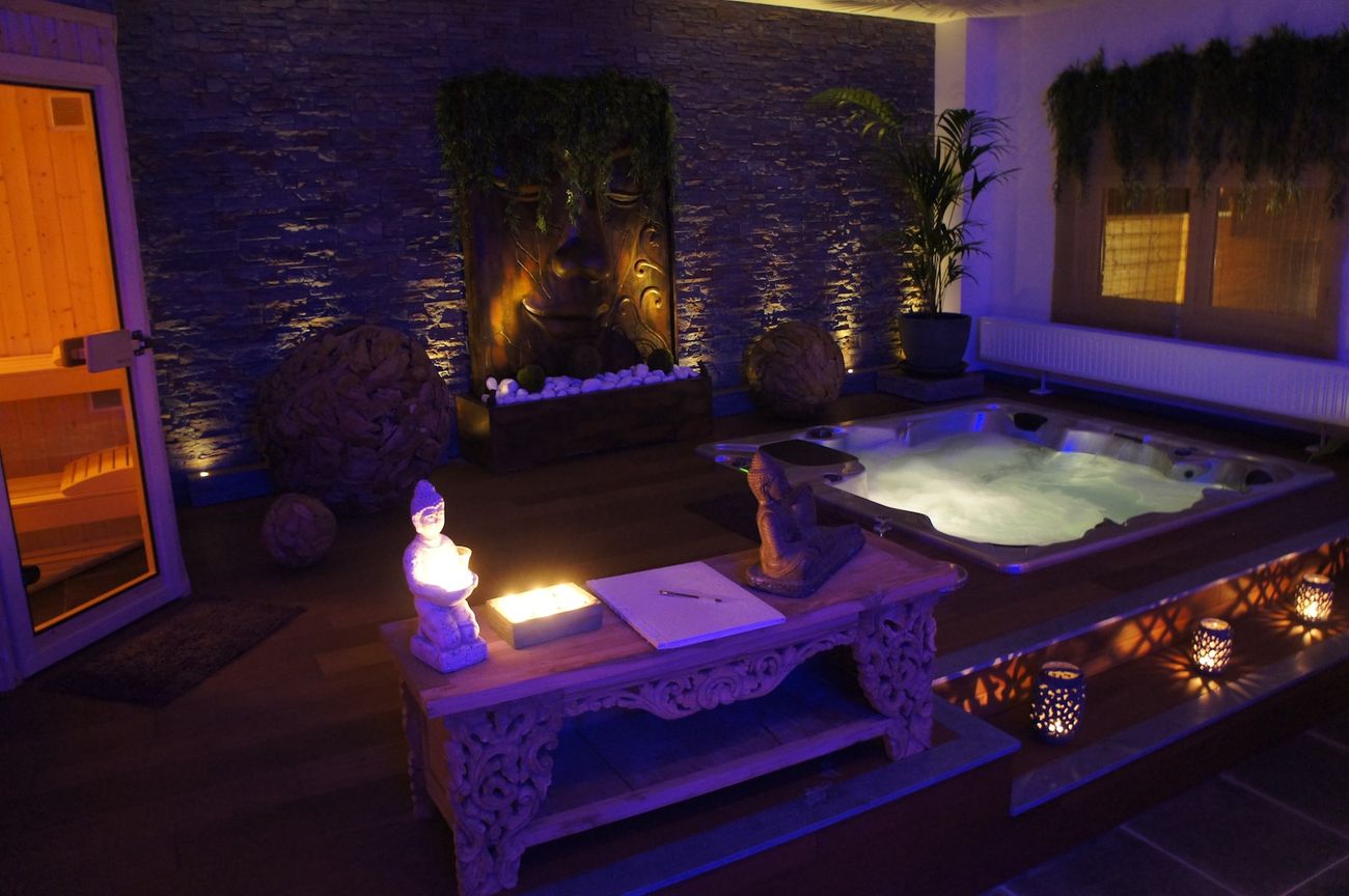 spa jacuzzi zen